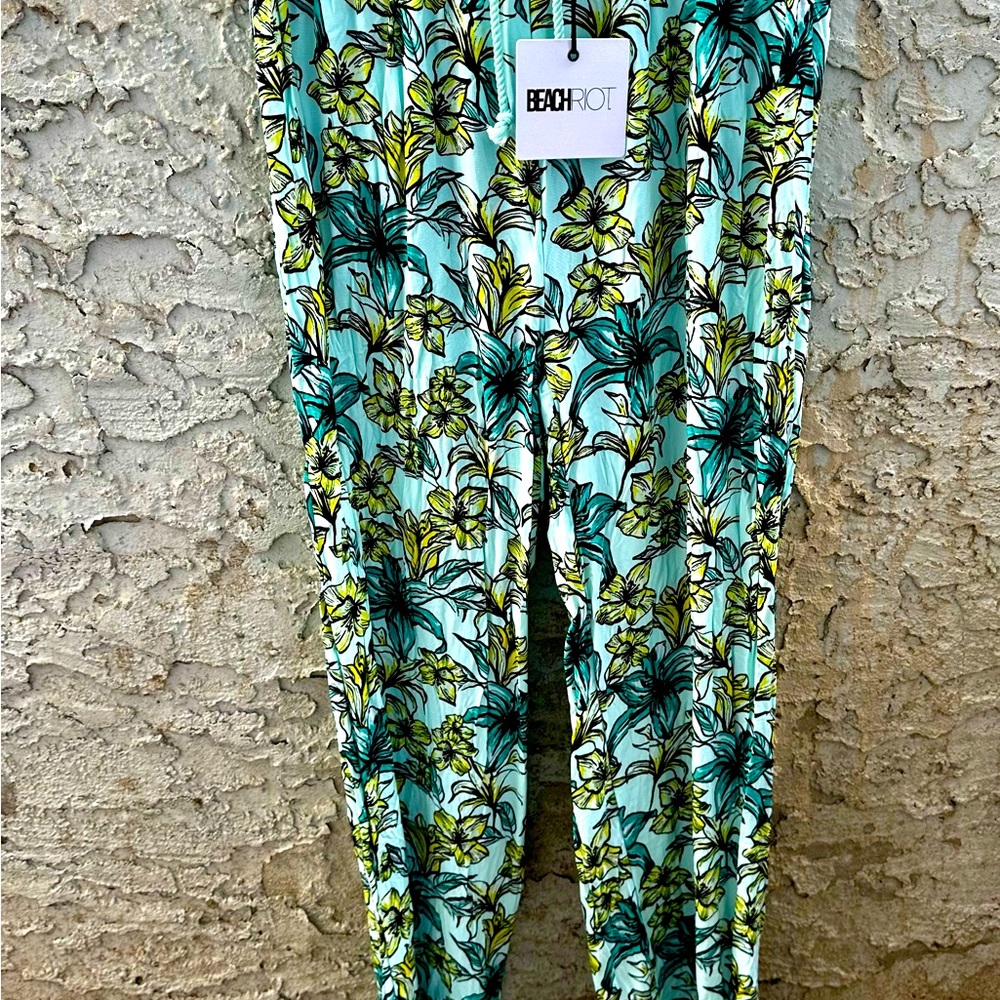 Beach Riot casual floral pants
